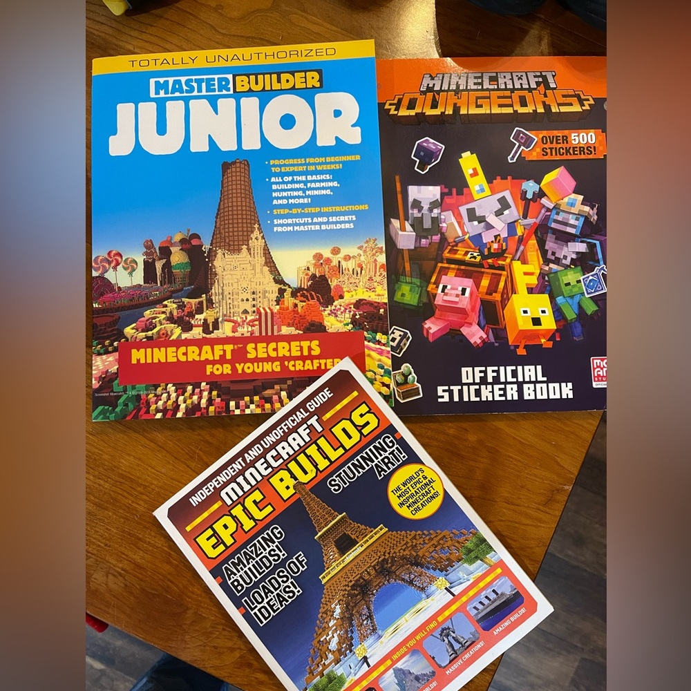 Minecraft building books